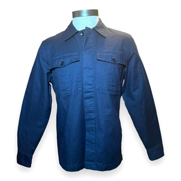 🆕 Military Jacket - Prato Navy Solid - Good Man Brand Sz S - Picture 11 of 14